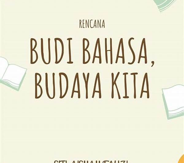 Bahasa Budaya