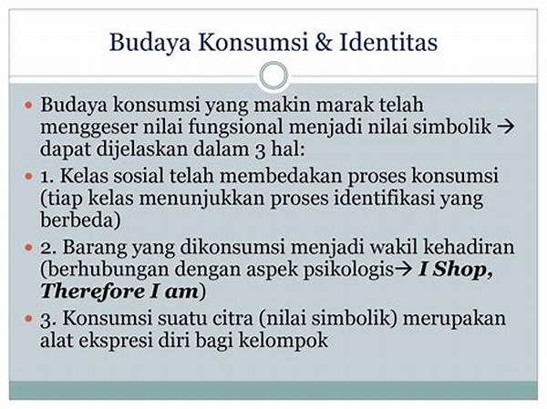 Budaya Konsumsi
