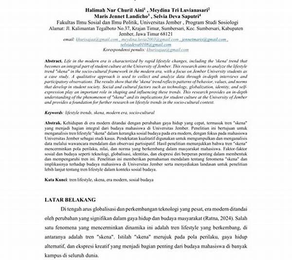 Analisis Budaya Modern