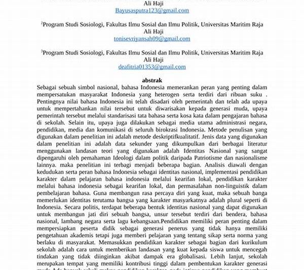 Bahasa Sebagai Identitas